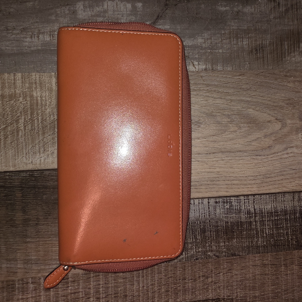 Lodis Orange Wallet